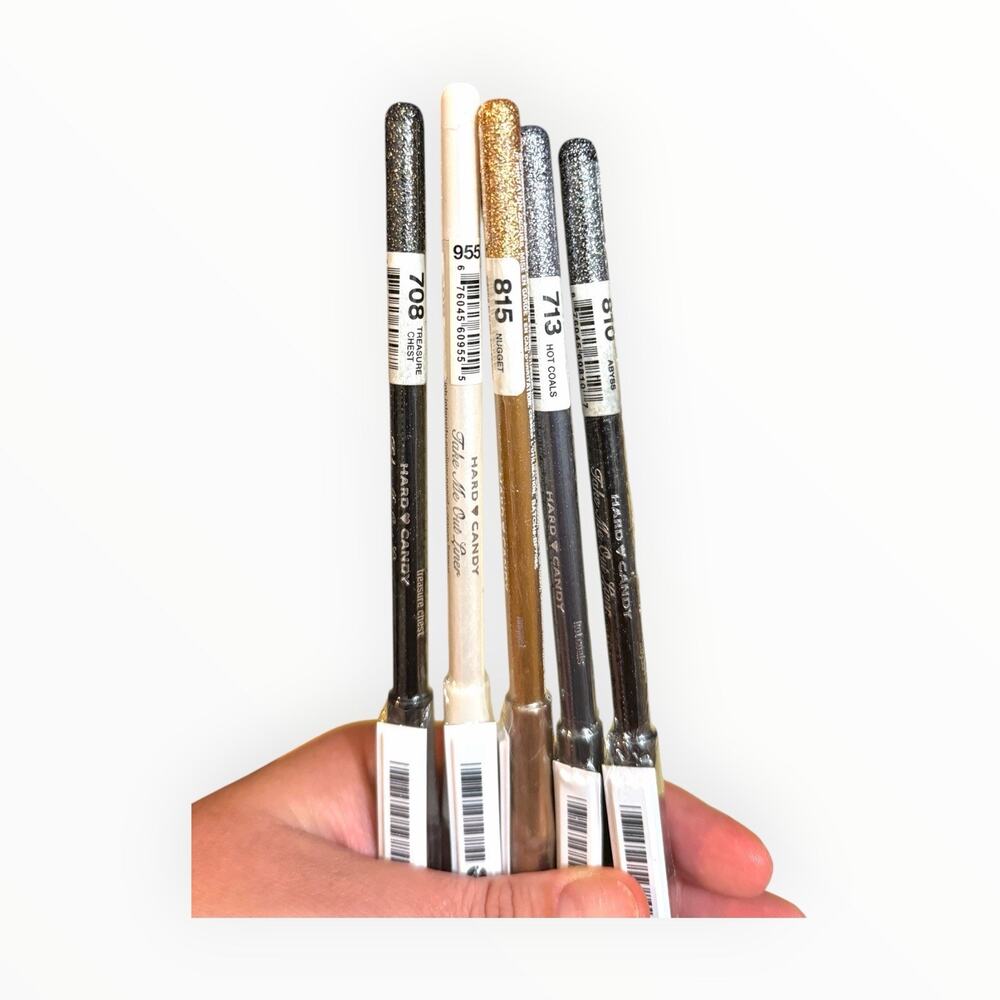 Lot of 5 Hard Candy Take Me Out Liner Glitter Eyeliner Pencils Discontinued NEW - Picture 5 of 10